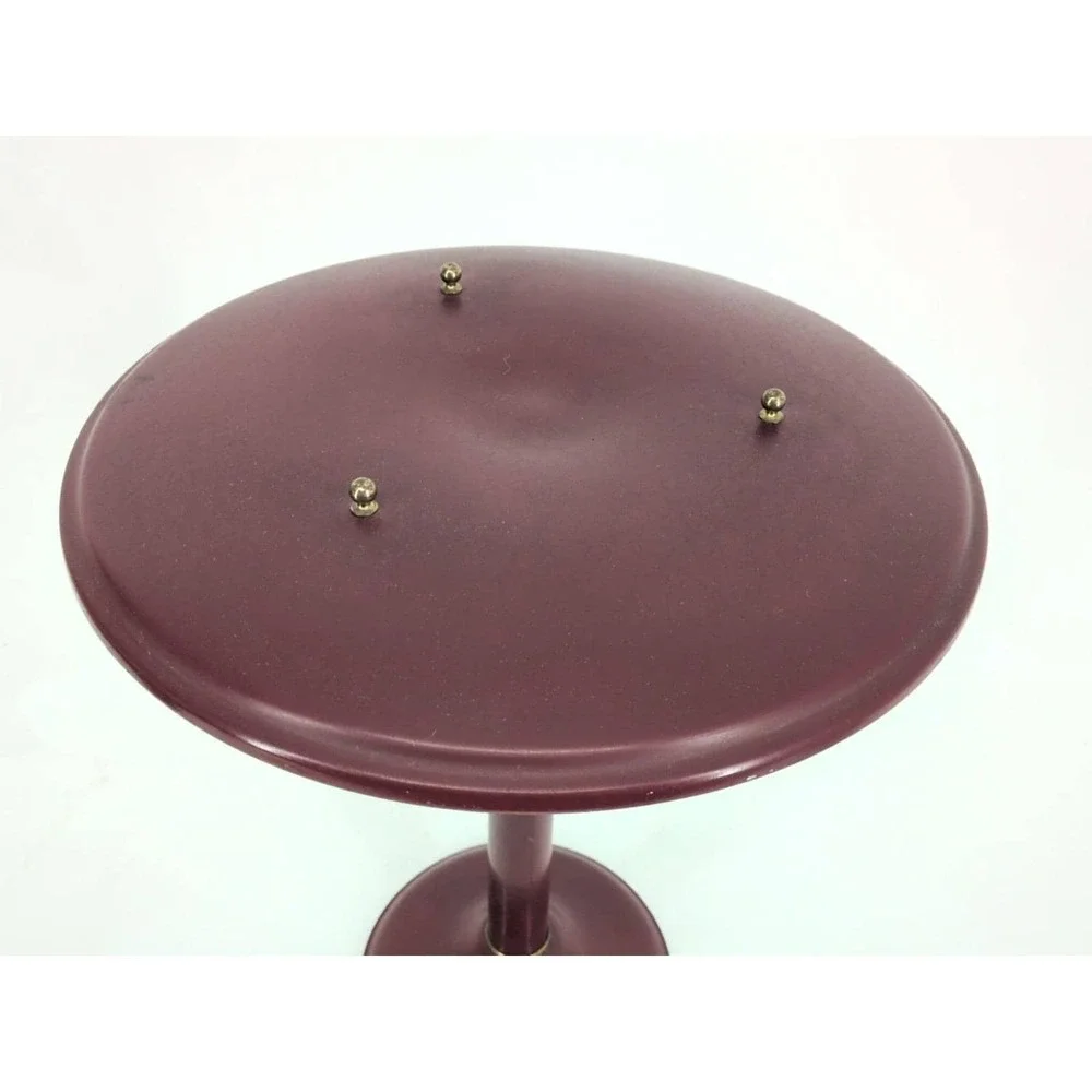 VTG Red Sight Light 1950s Flying Saucer Lamp MCM Mid Century MG Wheeler  Doane